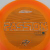 Paige Pierce Z-Light Passion - orange - discraft-silver - teal - pretty-flat - somewhat-gummy - 152g - 153-3g