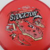 Stockton OTB Open Stamp Fission Rhythm - red - red - silver-dots-small - silver - black - somewhat-flat - neutral - 170g - 170-4g