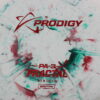PA-3 300 Firm Fractal - splatter - red-lines - super-flat - very-stiff - 173g - 172-7g