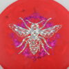 Wasp - ESP Jawbreaker - Ledgestone 2024 - Season 3 - red - gold-fracture - pink-fracture - pretty-flat - somewhat-stiff - 177g-2 - 178-6g