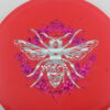 Wasp - ESP Jawbreaker - Ledgestone 2024 - Season 3 - red - silver-holographic - pink-fracture - pretty-flat - somewhat-stiff - 177g-2 - 178-0g