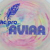 Galactic KC Pro Aviar - OTB Feather - multicolor - blue-fracture - somewhat-flat - somewhat-stiff - 175g - 175-9g