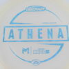 Paul McBeth Z Lite Athena - clear - blue-snowflakes - pretty-flat - neutral - 152g - 154-1g