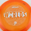 Passion - 2024 Worlds CryZtal Special Edition - orange - discraft-silver - somewhat-flat - neutral - 173-174g - 173-8g