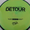 James Conrad Neutron Detour - 2024 Team Series - yellowgreen - black - somewhat-flat - neutral - 177g - 177-2g