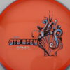 OTB Open Proton Soft Paradox - orange - blend-red-blue - blue-fracture - black - silver-dots-small - neutral - somewhat-gummy - 174g - 175-7g
