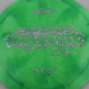 Thrasher – Missy Gannon Captain’s Special Blend ESP - green - pink-hearts - somewhat-flat - neutral - 173-174g - 176-5g