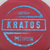 Paul McBeth First Run Kratos - red - light-blue-fracture - somewhat-flat - neutral - 172g - 172-8g