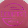 Paul McBeth First Run Kratos - dark-pink - pink-fracture - somewhat-flat - neutral - 173g - 173-5g