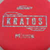 Kratos - Hard Blend - raspberry - red-squares - pretty-flat - pretty-stiff - 175g - 176-2g