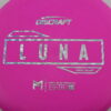 Paul McBeth Luna - pink - silver-fracture - neutral - somewhat-stiff - 174g - 174-5g