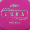 Paul McBeth Luna - pink - silver-fracture - neutral - somewhat-stiff - 175g - 175-4g