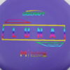 Paul McBeth Luna - purple - rainbow - neutral - somewhat-stiff - 172g - 173-2g