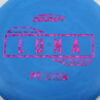 Paul McBeth Luna - blue - pink-fracture - neutral - somewhat-stiff - 172g - 173-1g