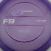 Prodigy F9 400 Plastic - First Run Stamp - purple - white - purple-fracture - super-domey - somewhat-gummy - 174g - 176-4g