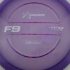 Prodigy F9 400 Plastic - First Run Stamp - purple - white - purple-fracture - super-domey - somewhat-gummy - 174g - 176-0g