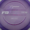 Prodigy F9 400 Plastic - First Run Stamp - purple - white - purple-fracture - super-domey - somewhat-gummy - 174g - 175-3g