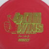 KC Pro Roc - Schwebby 400 - red - green-lines - pretty-flat - somewhat-stiff - 180g - 181-6g