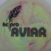 Galactic KC Pro Aviar - OTB Feather - multicolor - black - somewhat-flat - pretty-stiff - 175g - 177-1g