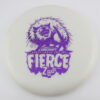 Fierce - DGLO 'Kitty' Z Glo - white - purple - somewhat-domey - somewhat-gummy - 173-174g - 175-1g