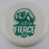 Fierce - DGLO 'Kitty' Z Glo - white - green - somewhat-domey - somewhat-gummy - 173-174g - 178-2g