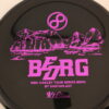 Eric Oakley K1 Berg – “Beorg” - black - purple - puddle-top - somewhat-gummy - 175g - 176-1g