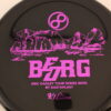 Eric Oakley K1 Berg – “Beorg” - black - purple - puddle-top - somewhat-gummy - 174g - 175-7g