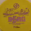 Eric Oakley K1 Berg – “Beorg” - yellow - light-purple - puddle-top - somewhat-gummy - 175g - 176-1g