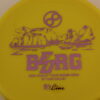 Eric Oakley K1 Berg – “Beorg” - yellow - light-purple - puddle-top - somewhat-gummy - 175g - 176-5g