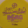 Eric Oakley K1 Berg – “Beorg” - yellow - light-purple - puddle-top - somewhat-gummy - 175g - 176-4g