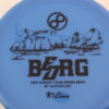 Eric Oakley K1 Berg – “Beorg” - blue - black - puddle-top - somewhat-gummy - 175g - 175-4g