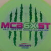 ESP Zone – Paul McBeth Claw 6x - green - green - rainbow-bl-pi-pu - super-flat - neutral - 173-174g - 176-7g