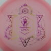 FD3 - 2023 Discmania Open Glow C-Line - glow-light-pink - rainbow-pi-or-ylw - neutral - somewhat-gummy - 176g - 176-3g