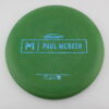 Paul McBeth Prototype Kratos - Rubber Blend - green - light-blue-fracture - somewhat-flat - neutral - 174g - 175-0g