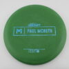 Paul McBeth Prototype Kratos - Rubber Blend - green - light-blue-fracture - somewhat-flat - neutral - 175g - 175-3g