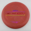 Paul McBeth Prototype Kratos - Rubber Blend - burnt-orange - rainbow - somewhat-flat - neutral - 172g - 172-8g