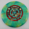 Nebula Aura Pathfinder - blend-bluegreen - red - gold-holographic - black - somewhat-flat - neutral - 177g - 178-7g