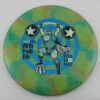 Nebula Aura Pathfinder - blend-bluegreen - blue - gold-holographic - black - somewhat-flat - neutral - 177g - 178-3g