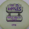 MVP Open Eclipse Glitch – The 8 Holes - glow - ghost - black - purple - super-flat - neutral - 163g - 163-7g