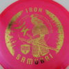 Eagle McMahon Iron Samurai 4 – Chroma C-Line - pink - gold - pretty-flat - neutral - 177g - 178-2g