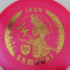 Eagle McMahon Iron Samurai 4 – Chroma C-Line - pink - gold - pretty-flat - somewhat-gummy - 177g - 179-0g