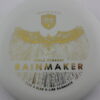 Rainmaker 1 - Flex 3 Glow D-Line - glow-white - gold - neutral - somewhat-stiff - 174g - 174-0g