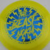 The Beast Metal Flake C-Line FD - yellow - blue - somewhat-domey - neutral - 173g - 175-0g