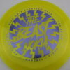 The Beast Metal Flake C-Line FD - yellow - light-purple - somewhat-domey - somewhat-stiff - 176g - 175-6g