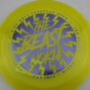 The Beast Metal Flake C-Line FD - yellow - light-purple - somewhat-domey - somewhat-stiff - 176g - 175-6g