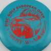 S-Line P2 2024 European Open - teal - red - somewhat-domey - neutral - 176g - 174-7g