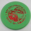 2024 European Open Extra Soft Exo Tactic - green - red-fracture - super-flat - pretty-gummy - 174g - 174-7g