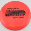 The Monster Lux Vapor Link - 2024 European Open - orange - black - neutral - neutral - 176g - 175-7g