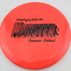 The Monster Lux Vapor Link - 2024 European Open - orange - black - neutral - neutral - 176g - 175-7g