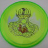 Hex - Prism Proton Tin Man Stamp - neon-green - green - red-fracture - dark-silver - silver-holographic - pretty-flat - somewhat-stiff - 168g - 169-2g